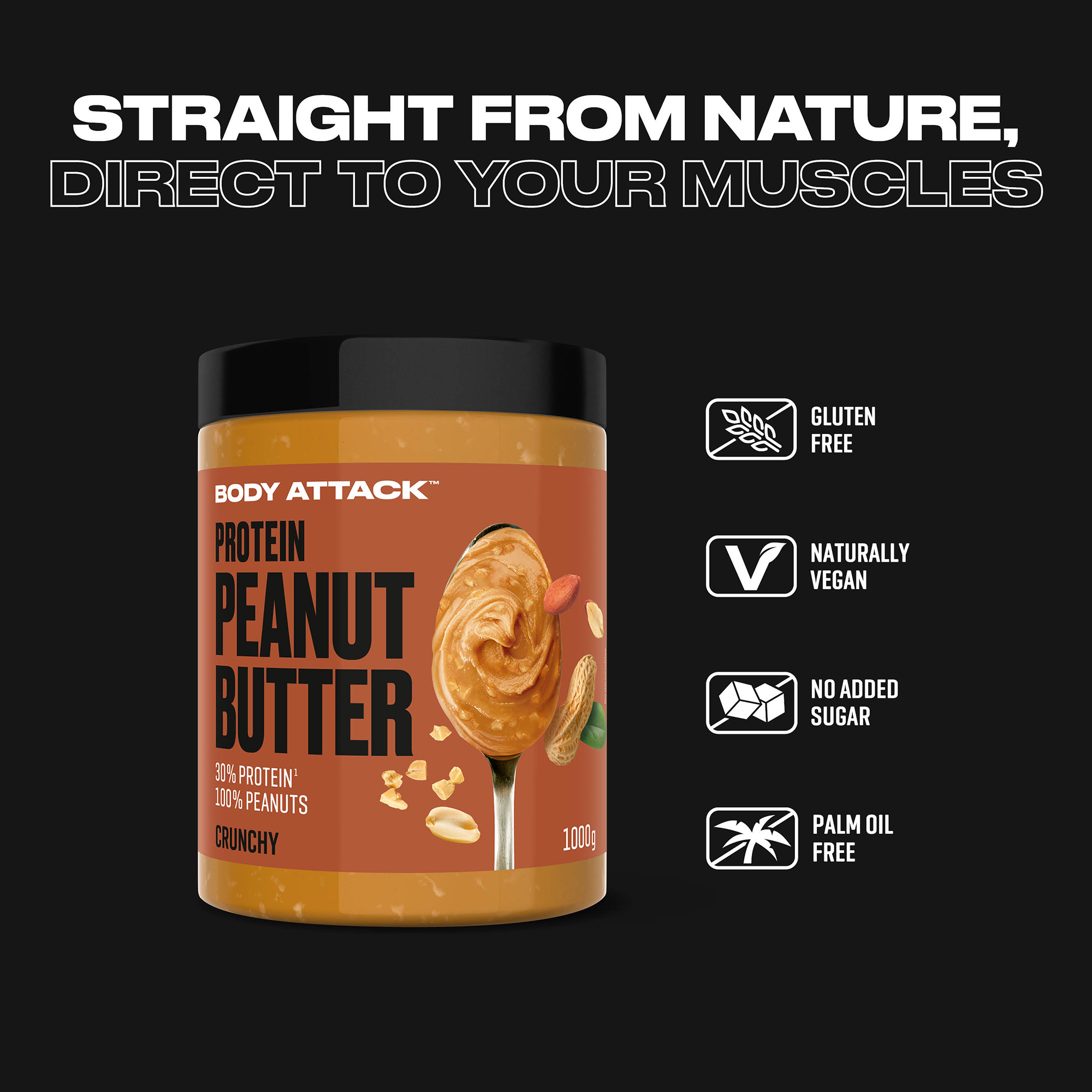 Protein Peanut Butter Informationsbanner