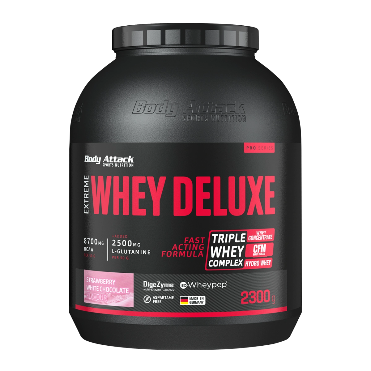 Eine Dose Extreme Whey Deluxe 2,3Kg