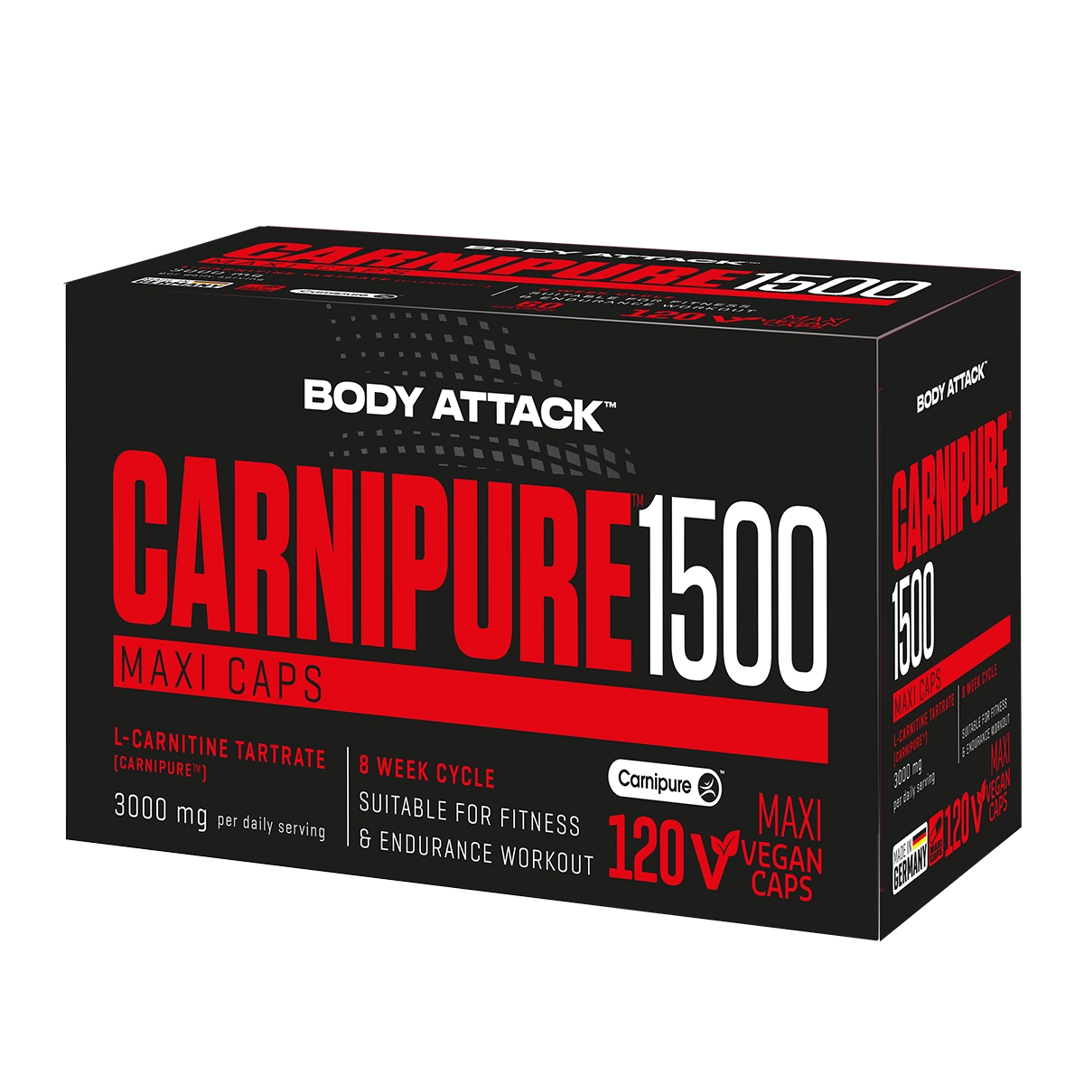 Eine Packung Carnipure 1500