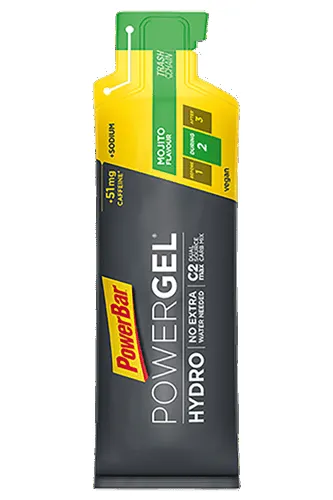 Ein Power Bar Power Gel
