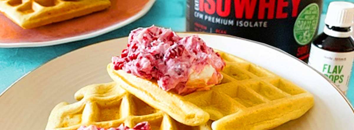 Protein Waffeln