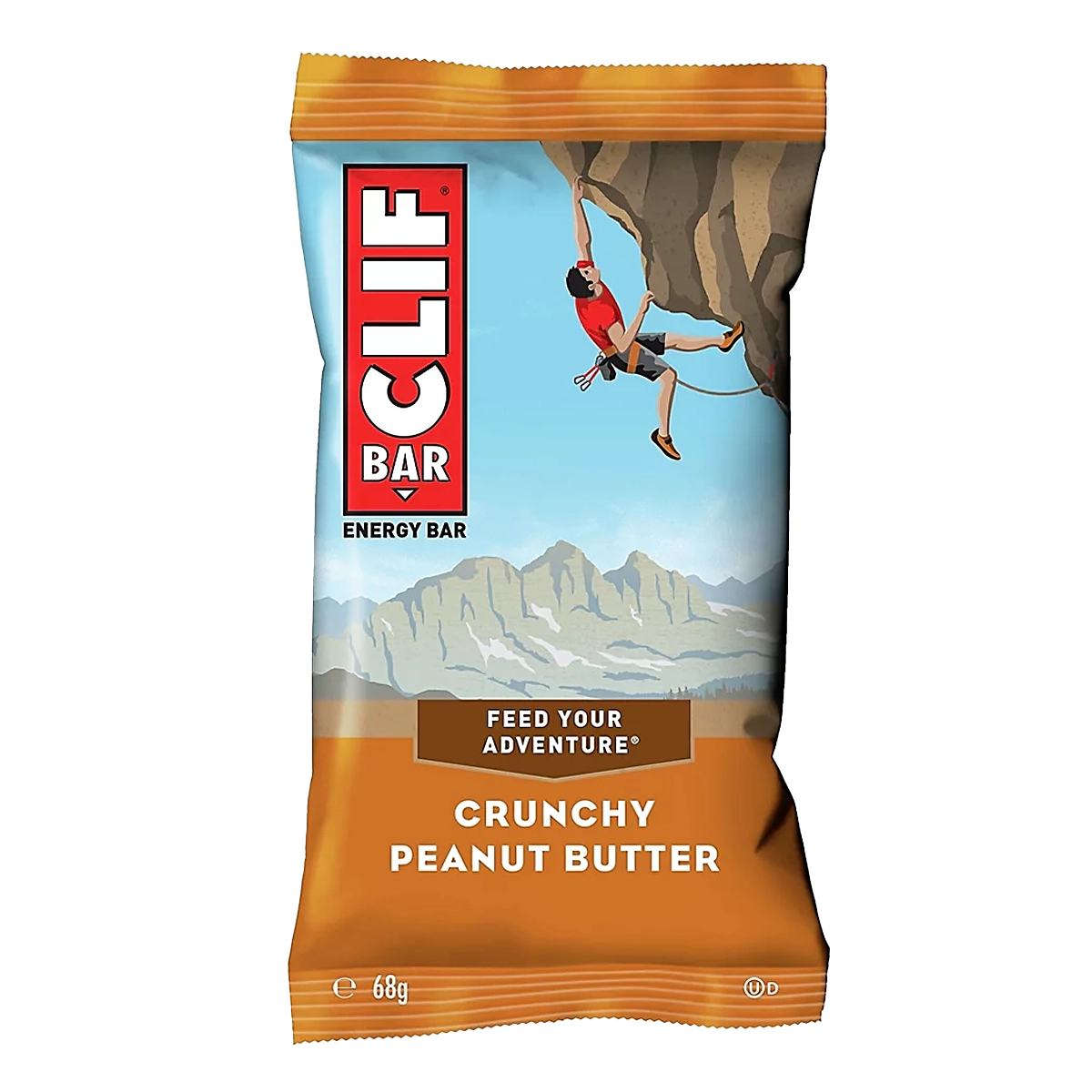 Ein CLIF Bar Crunchy Peanut Butter