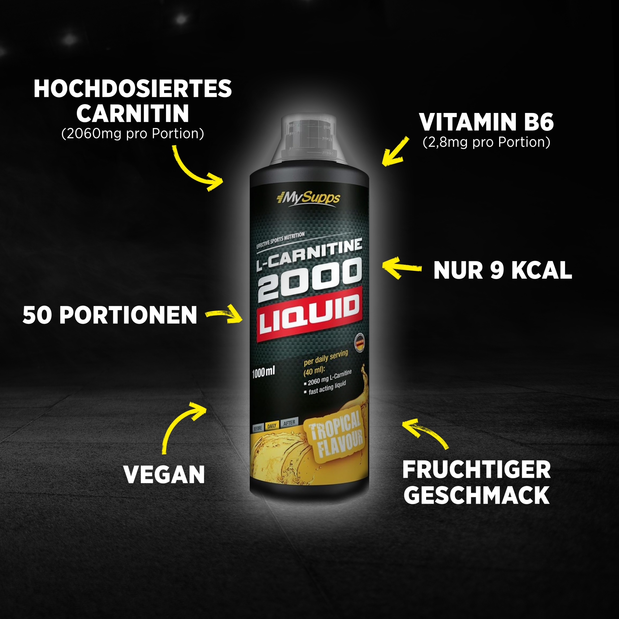 L-Carnitine 2000 Liquid Informationsbanner