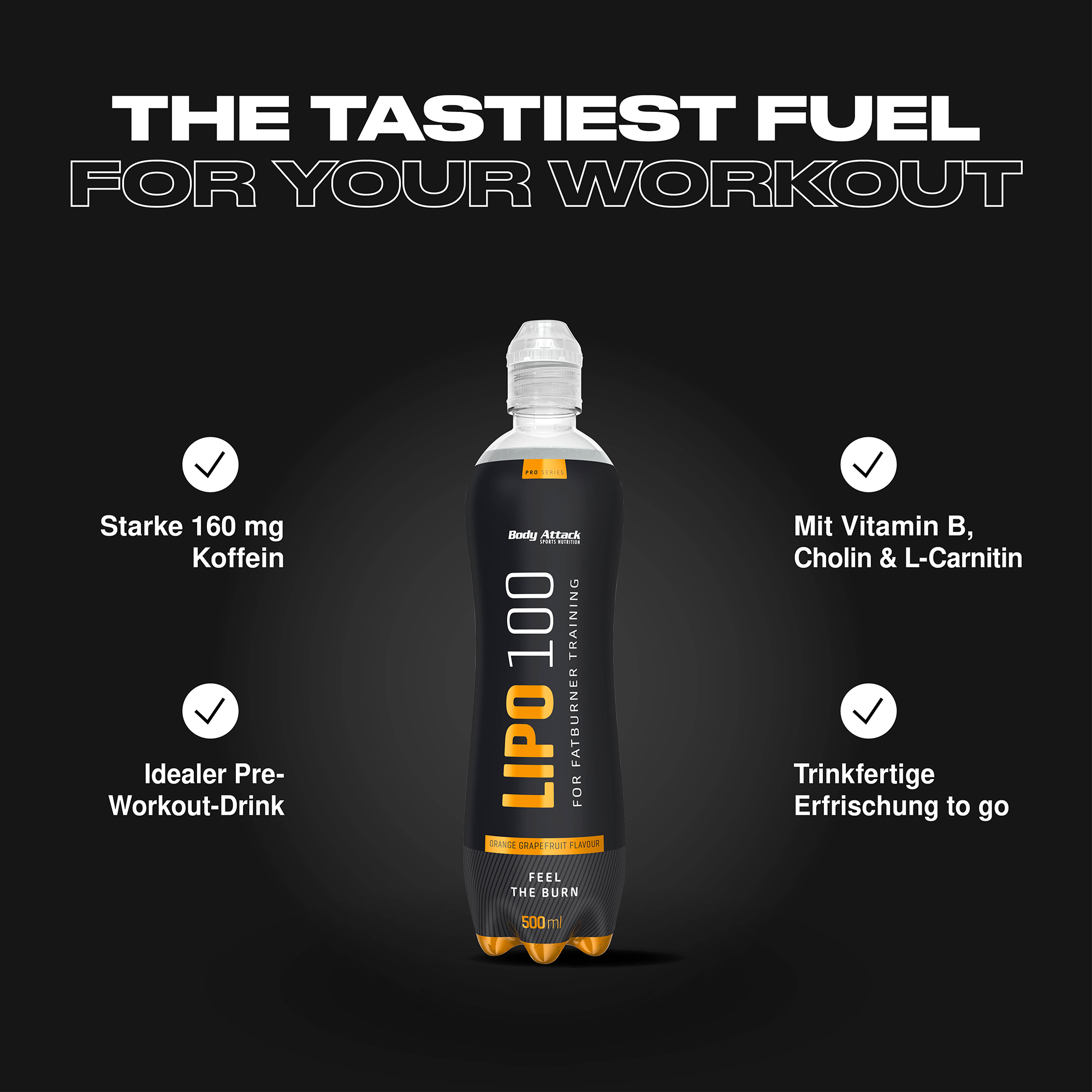 Lipo 100 Drink Informationsbanner