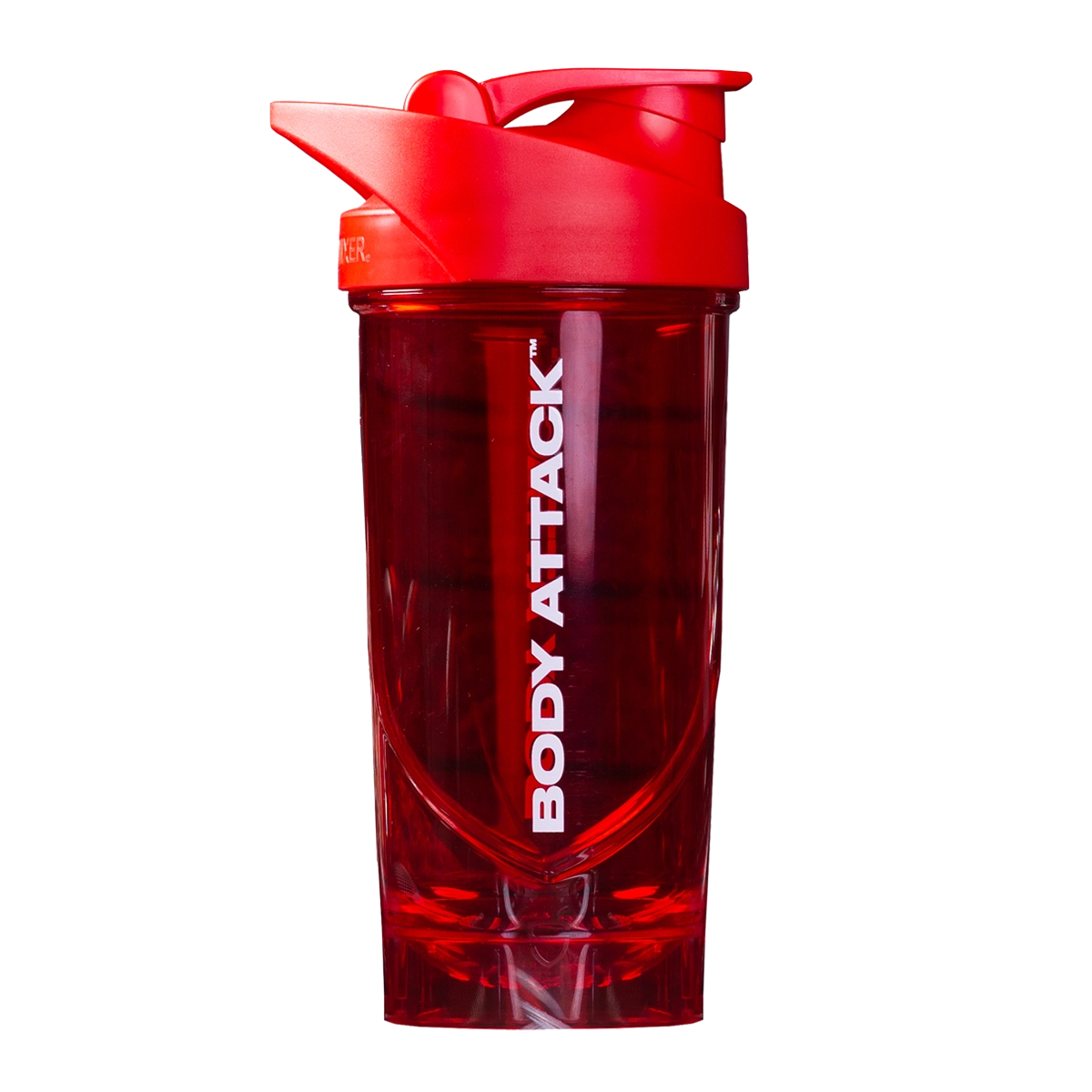 Ein roter Body Attack Shieldmixer