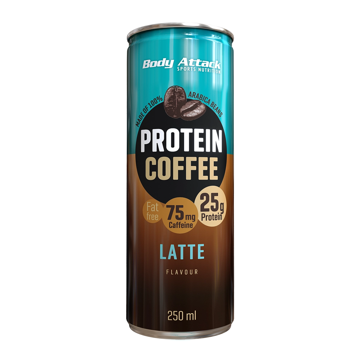 Eine Dose Protein Coffee Latte