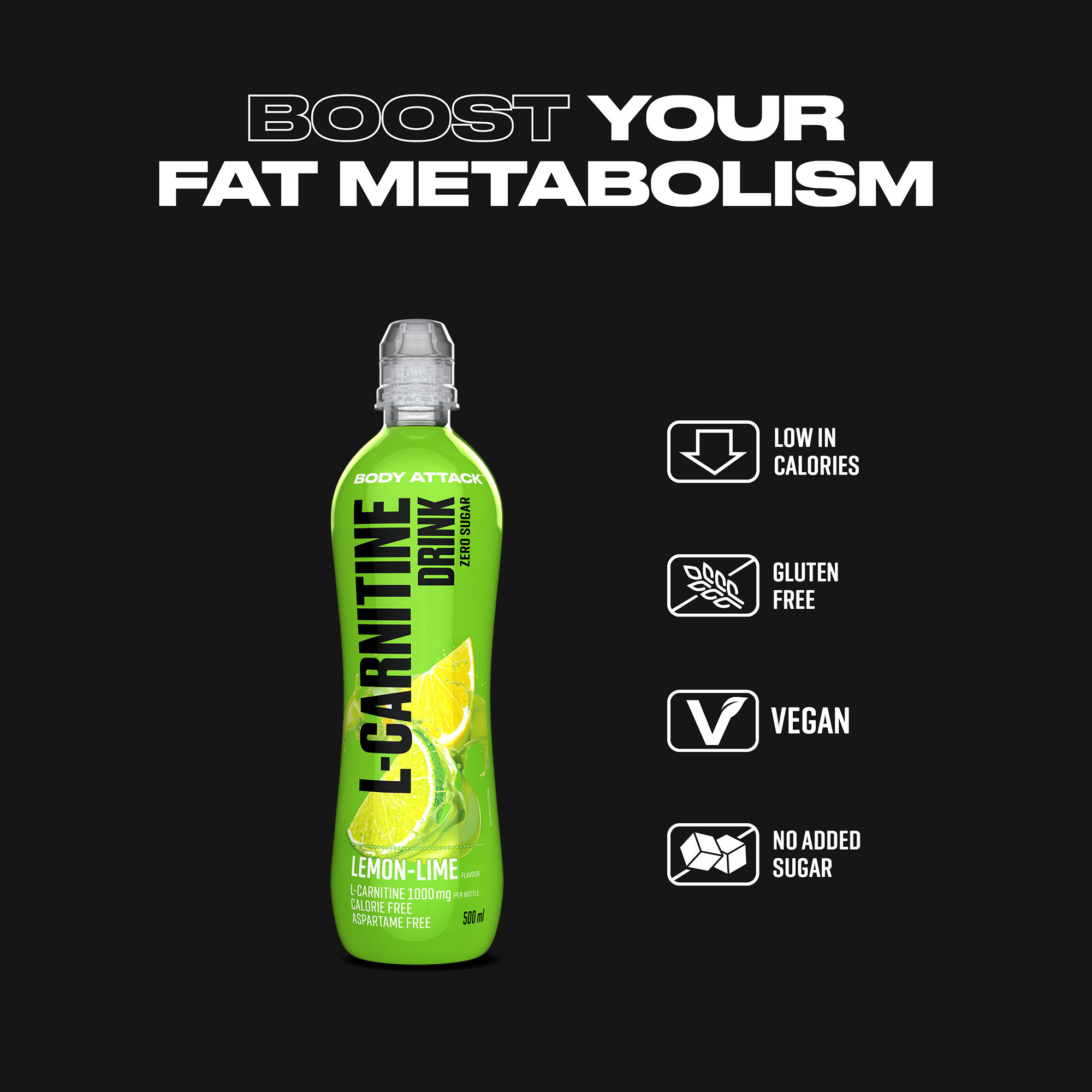 L-Carnitine Drink Informationsbanner