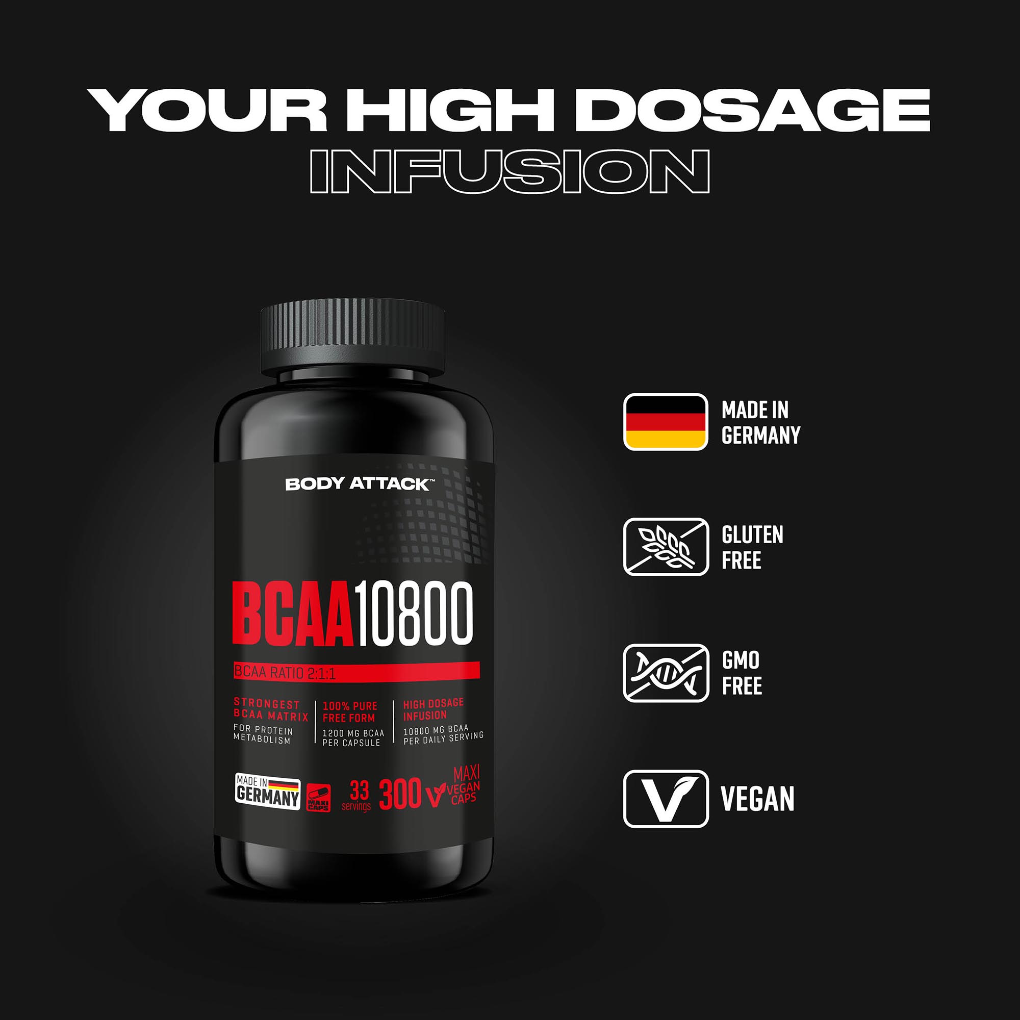BCAA 10800 Informationsbanner