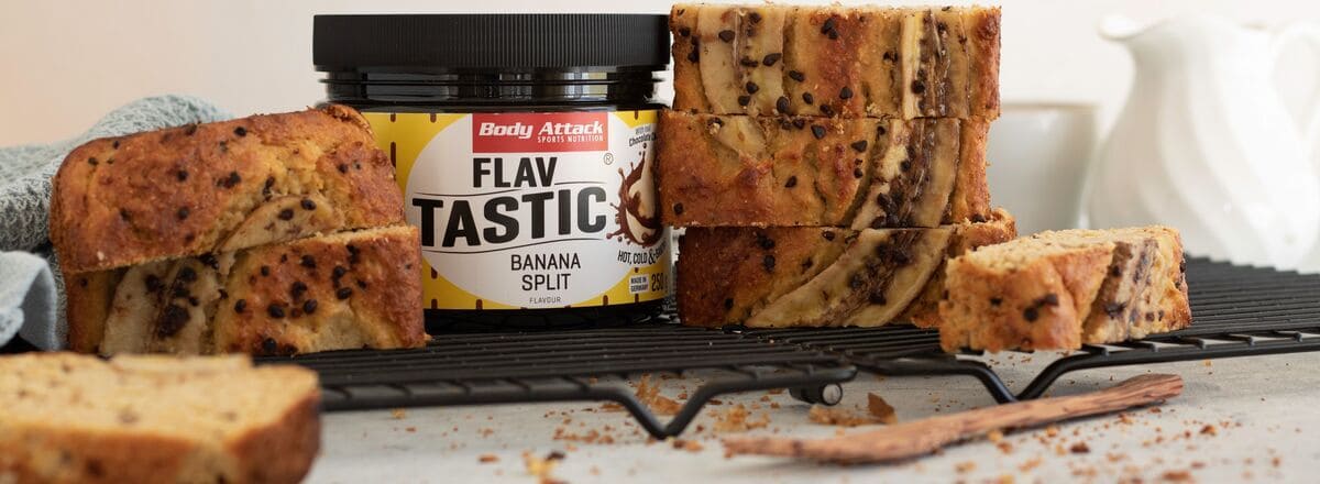 Gebäck mit Flav Tastic Banana