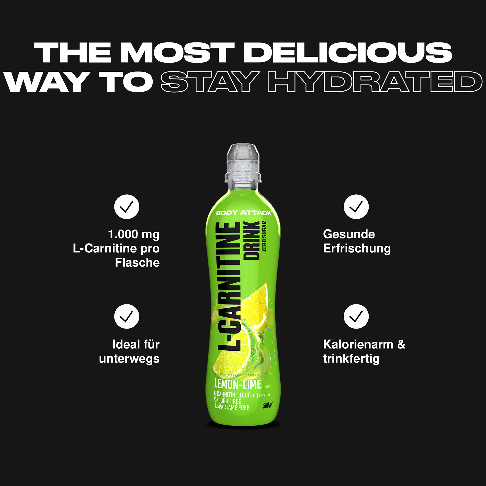 L-Carnitine Drink Informationsbanner