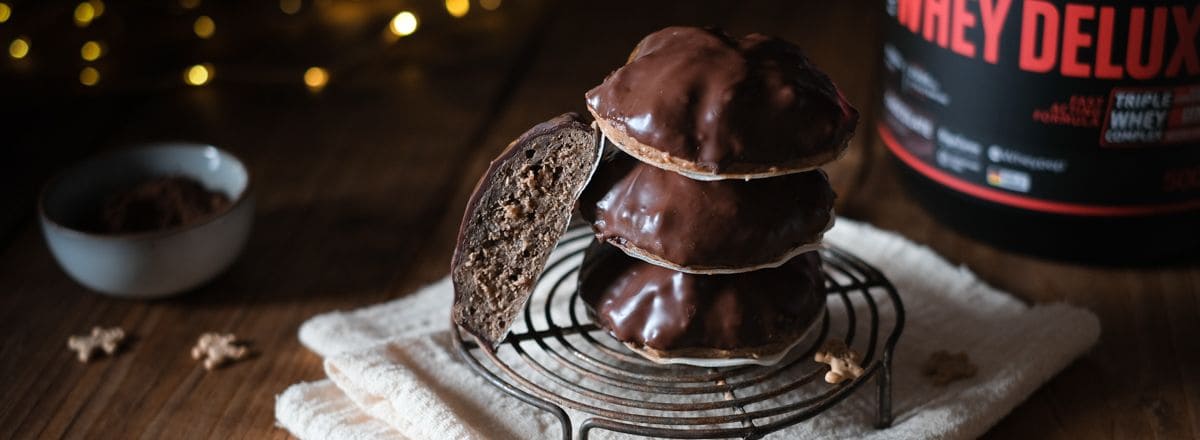 Schoko Gebäck mit Whey Deluxe