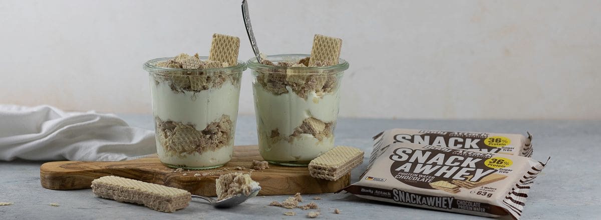 Dessert Joghurt mit Snack A Whey