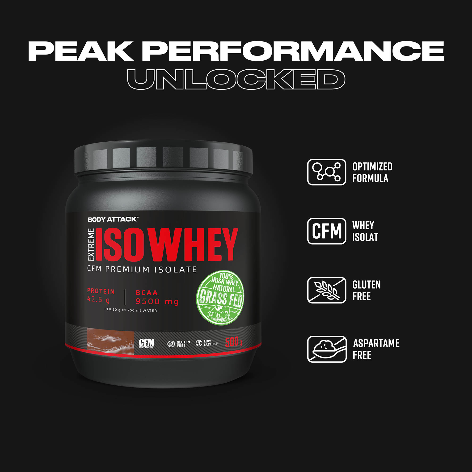Extreme Iso Whey Informationsbanner