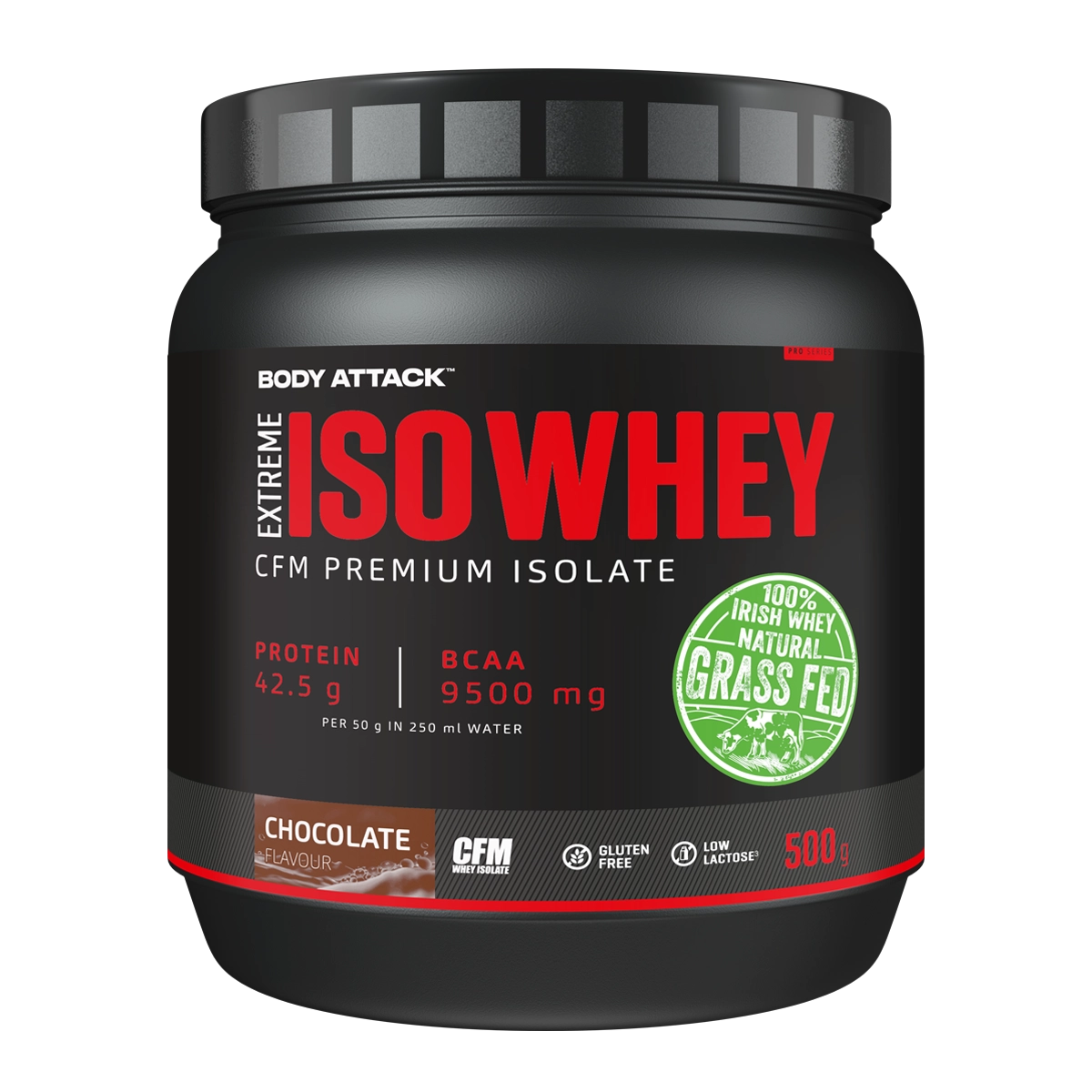 Eine Dose Extreme Iso Whey Chocolate