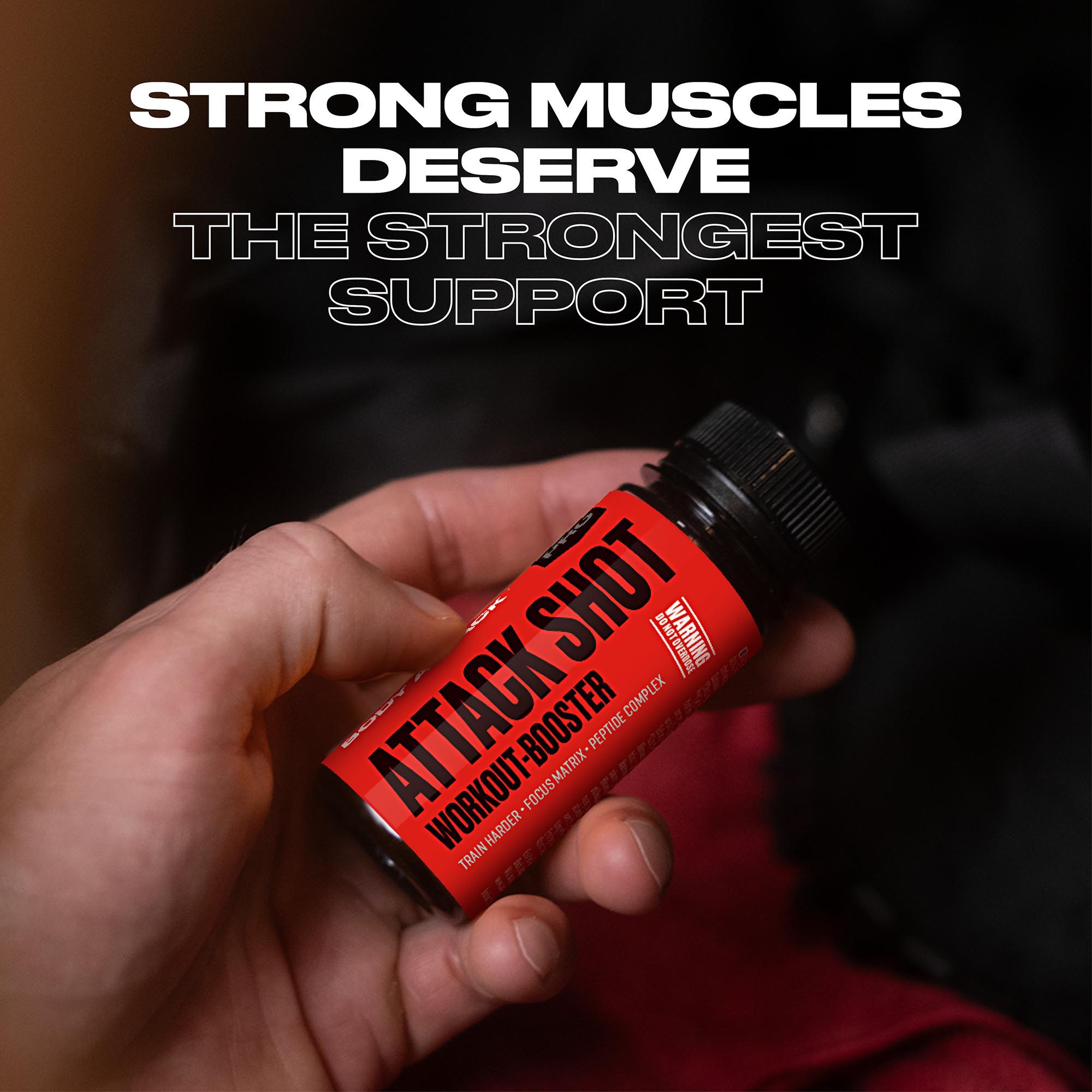 Attack Shot Workout Booster Banner