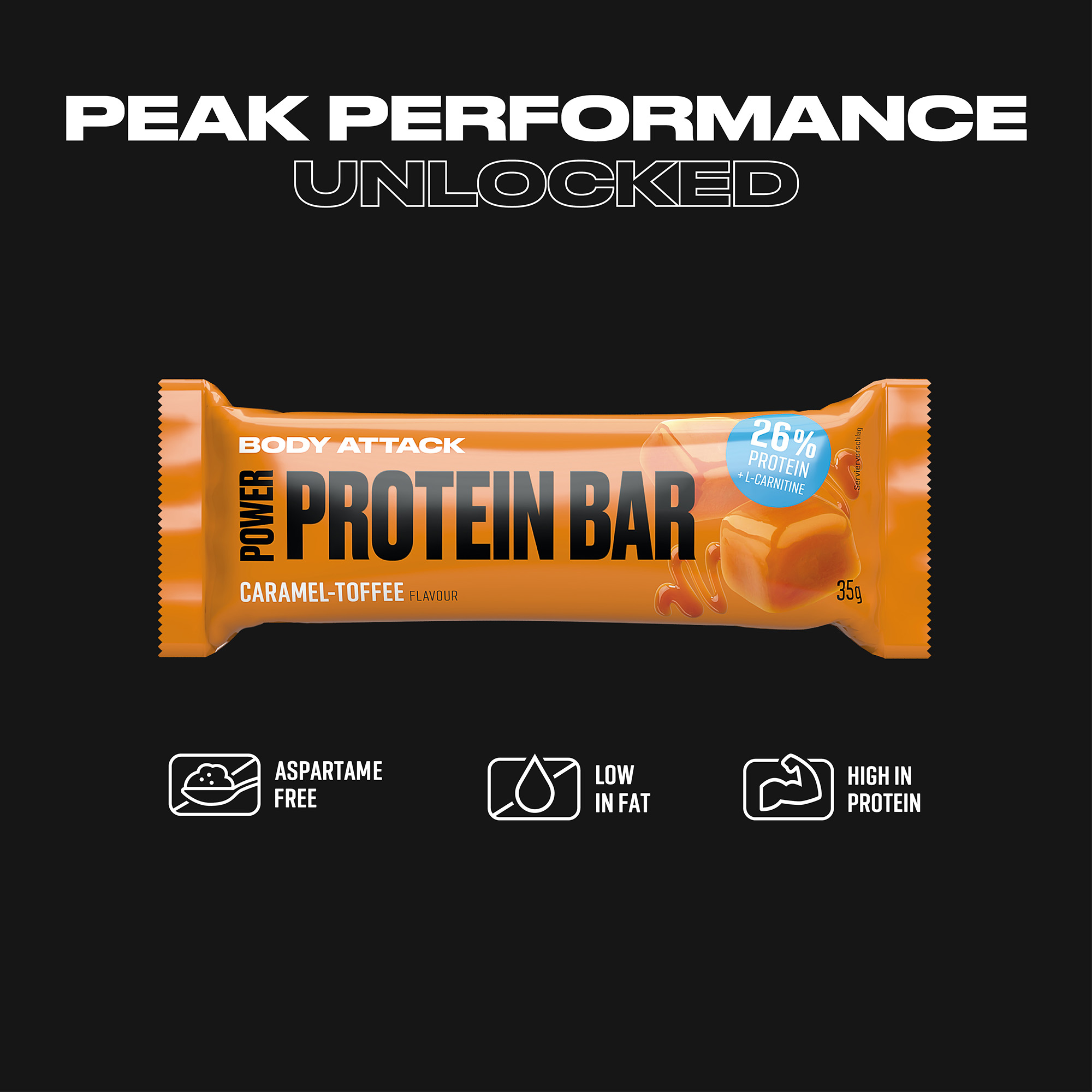 Power Protein Bar Informationsbanner
