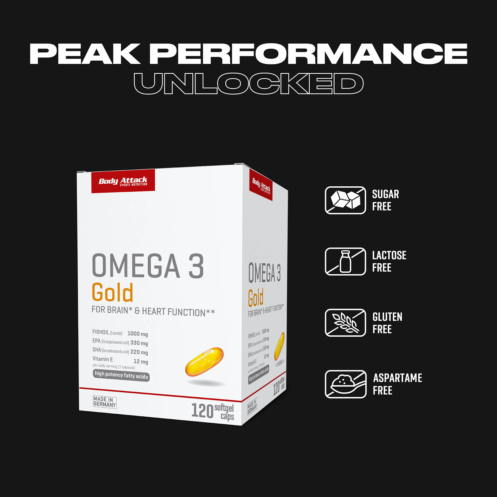 Omega 3 Gold Informationsbanner