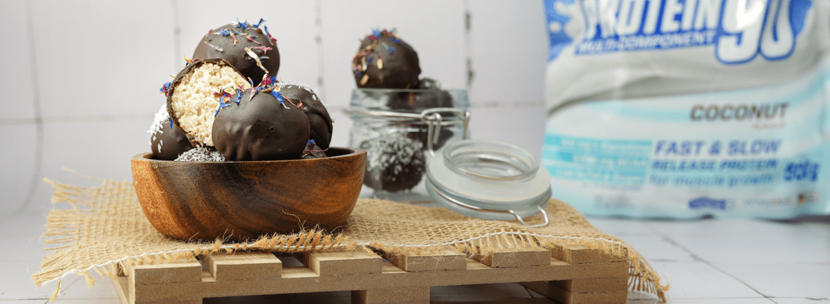 Protein Schoko Bälle