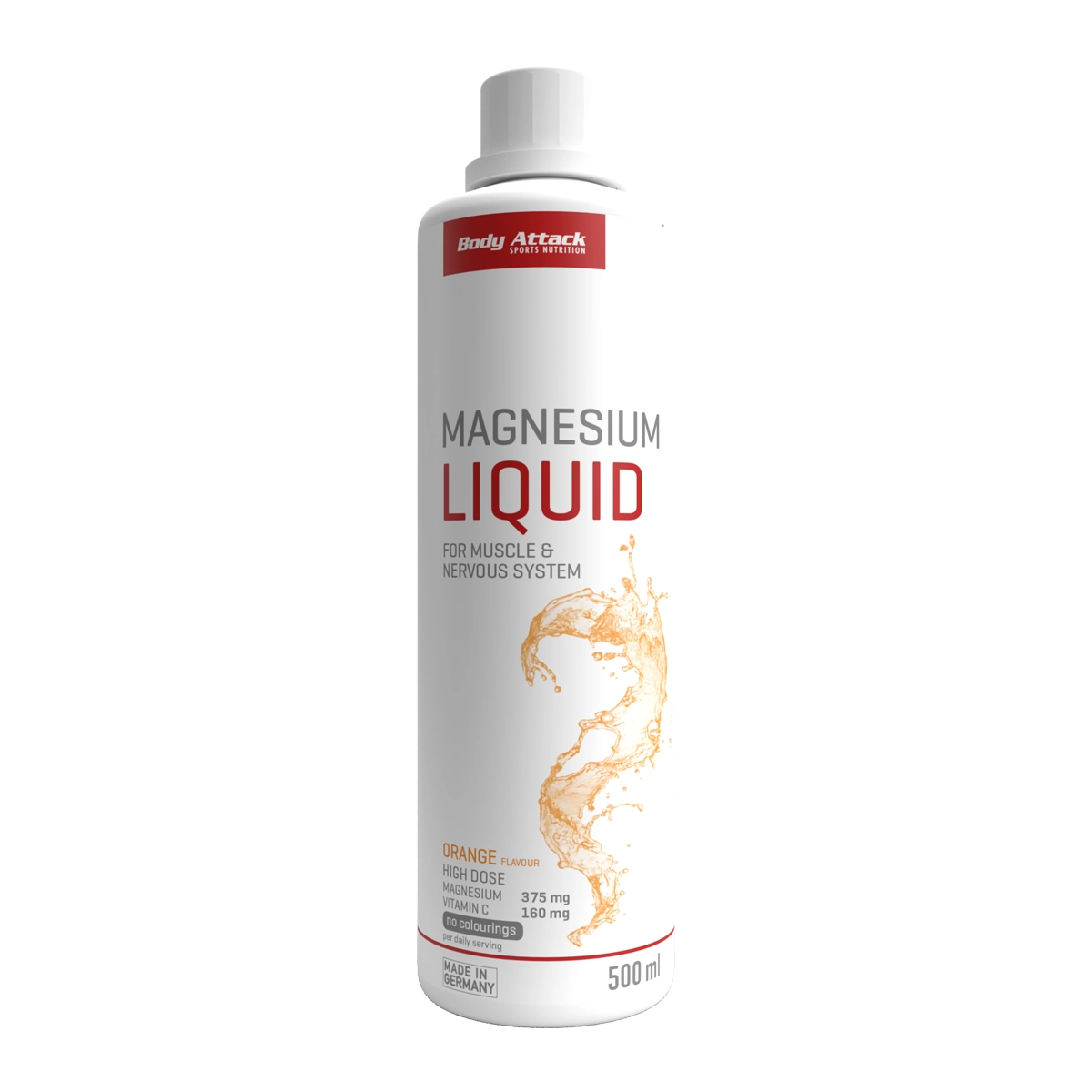 Eine Flasche Magnesium Liquid